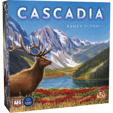 Gra planszowa Cascadia White Goblin (holenderska, 1 - 4 graczy, 45 minut, od 10 lat)