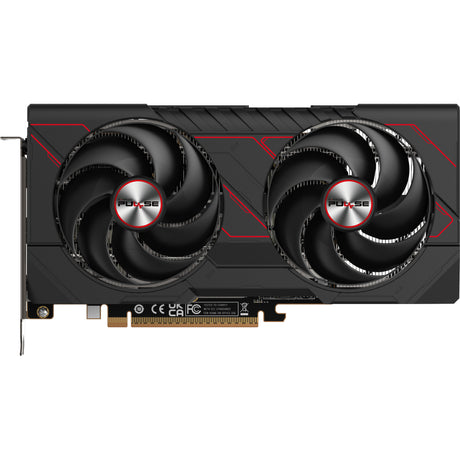 Karta graficzna Sapphire Radeon RX 9060 XT Pulse 16 GB OC (czarno-czerwona, 1x Display Port, 2x HDMI)