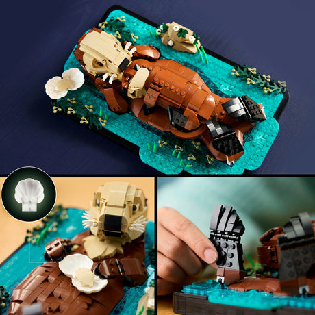 Lego pomysły na pływające wydry morskie - 21366