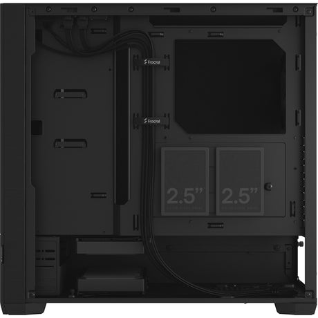 Fractal design pop cicha obudowa midi tower (czarna | 2x USB-A)