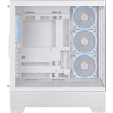 Obudowa midi tower Asus a31 plus (biała | 2x USB-A | 2x USB-C | szkło hartowane)