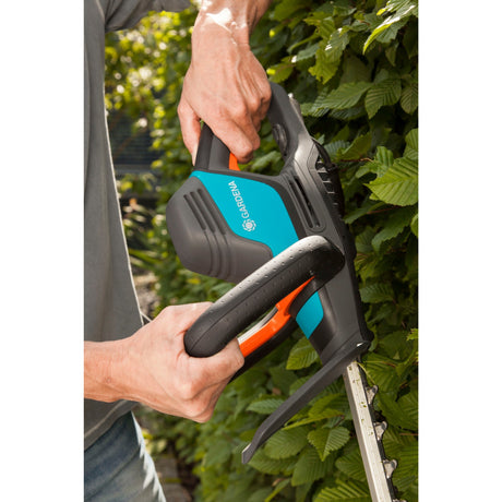 Elektryczne nożyce do żywopłotu Gardena Comfortcut 550 50 (czarny turkusowy, 9833-20)