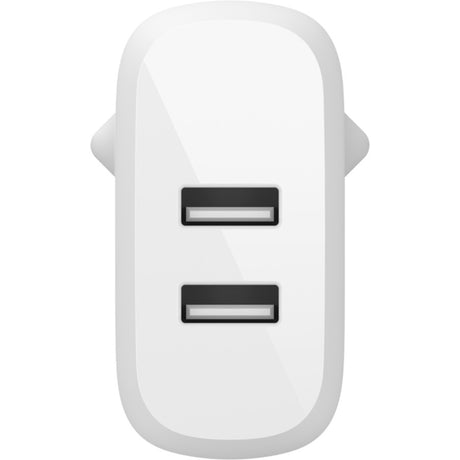 2-portowa ładowarka ścienna Belkin Boost Charge USB-A (biała, 24 W)