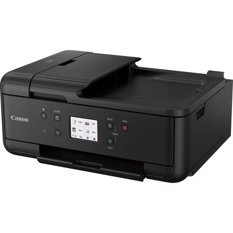 Uniwersalna drukarka atramentowa Canon Pixma TR7650 z funkcją faksu (czarny, USB, Wi-Fi, kopiowanie, skanowanie, faks)