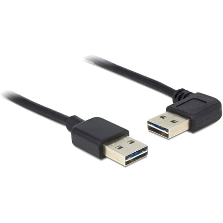 Delock kabel męski easy-usb-a 2.0 > męski kabel easy-usb-a 2.0 (czarny, 5 metrów)