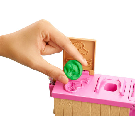 Zestaw Barbie z makaronem i lalka