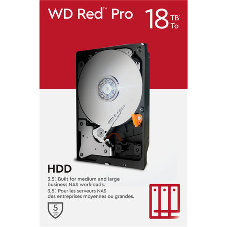 Dysk twardy WD red pro 18 TB (181kfgx, sata 600, 24 7, af)