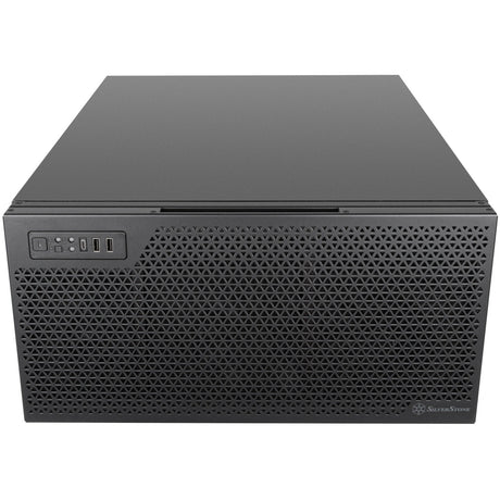 Obudowa serwerowa Silverstone RM52 (czarna | 2x USB-A | 1x USB-C)