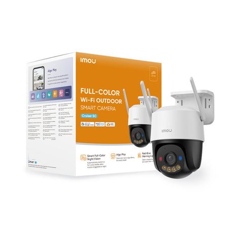 Kamera bezpieczeństwa Imou cruiser sc 4k (biała, 8 mp (3840x2160), poe, wifi 6)