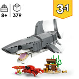 Lego: Dziki rekin ze skrzynią skarbów (31381)