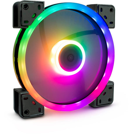 Zestaw wentylatorów Inter-tech Argus RGB Fans RS-14 (czarny, 3 sztuki, 140 x 140 x 25 mm, pwm)