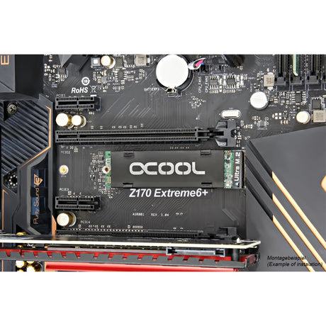 Alphacool HDX – M.2 SSD M01 – Radiator 80 mm (czarny)