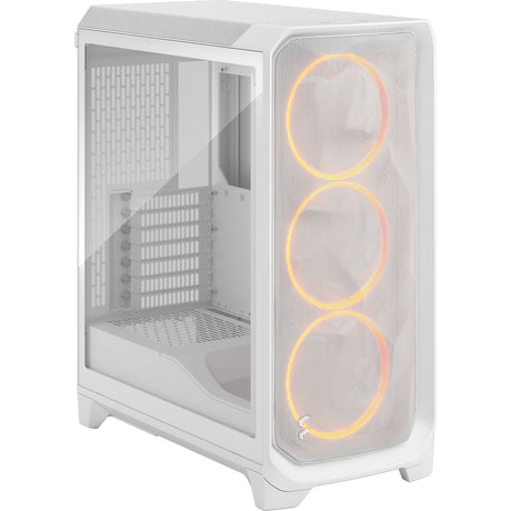 Konstrukcja fraktalna meshify 3 obudowa midi tower rgb (biała | 2x usb-a | 1x usb-c | rgb | szkło hartowane)