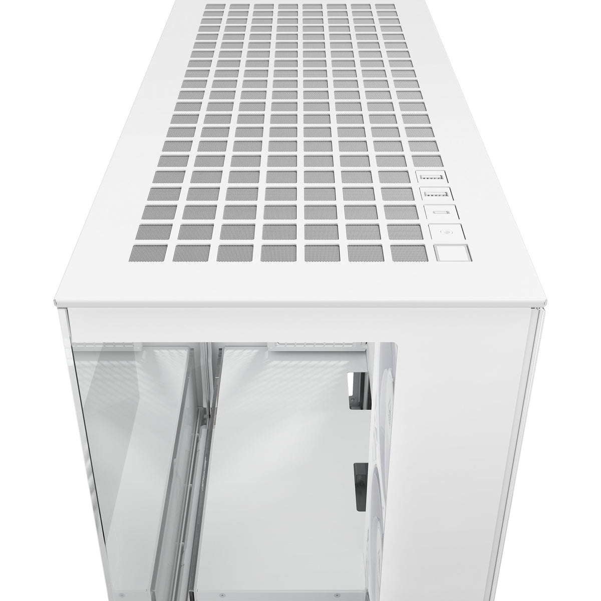 Obudowa Arctic xtender vg midi tower (biała | 2x USB-A | 1x USB-C | RGB | szkło hartowane)