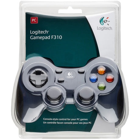 Logitech gamepad f310 (ciemnoniebieski czarny)