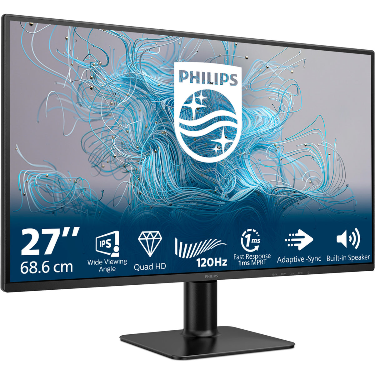 Monitor Philips 27e2n2500 00 27 (czarny, HDMI, Display Port, 120 Hz)