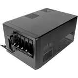 Obudowa mini tower Silverstone sst-cs351 (czarna | 2x USB-A | 1x USB-C)
