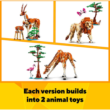 LEGO Creator 3w1 Zwierzęta safari - 31150