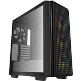 Obudowa midi tower Deepcool CG540 (czarna | 2x USB-A | okienko)