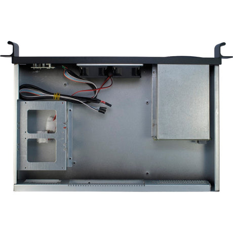 Obudowa rack Inter-tech 1.5u-1528l (czarna | 2x USB-A)