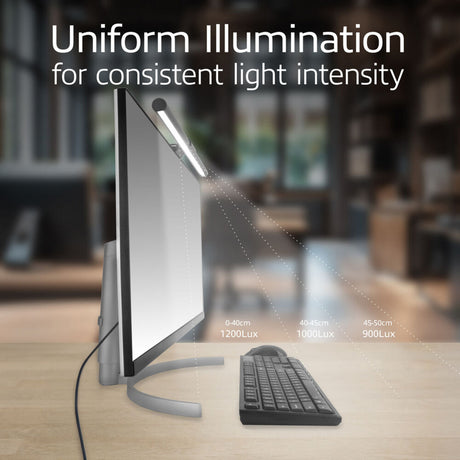 Monitor z możliwością przyciemniania Act Connect Listwa świetlna LED Listwa LED (czarna, zasilana przez USB, 3000k-6500k)