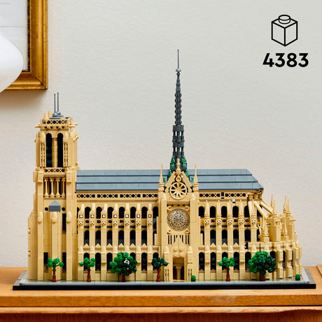 Lego architektura Notre-Dame w Paryżu - 21061