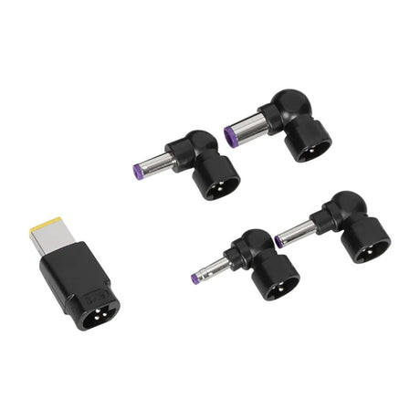 Zestaw akcesoriów Targus 90 W Legacy (kabel prądu stałego do końcówki + 5 końcówek + uchwyt do przechowywania) Adapter (czarny, do stacji dokujących)