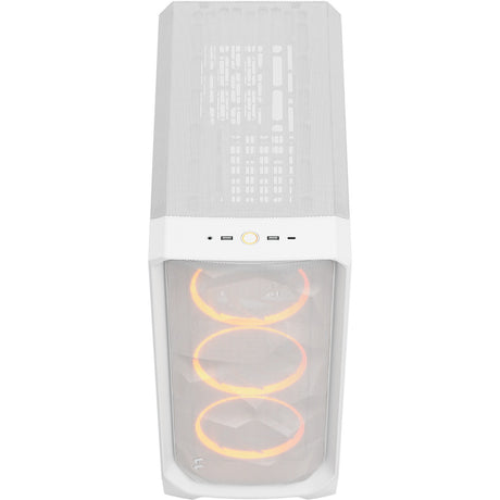 Konstrukcja fraktalna meshify 3 obudowa midi tower rgb (biała | 2x usb-a | 1x usb-c | rgb | szkło hartowane)