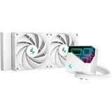 Deepcool lt520 wh 240 chłodzenie wodne (białe, 4-pinowe pwm)