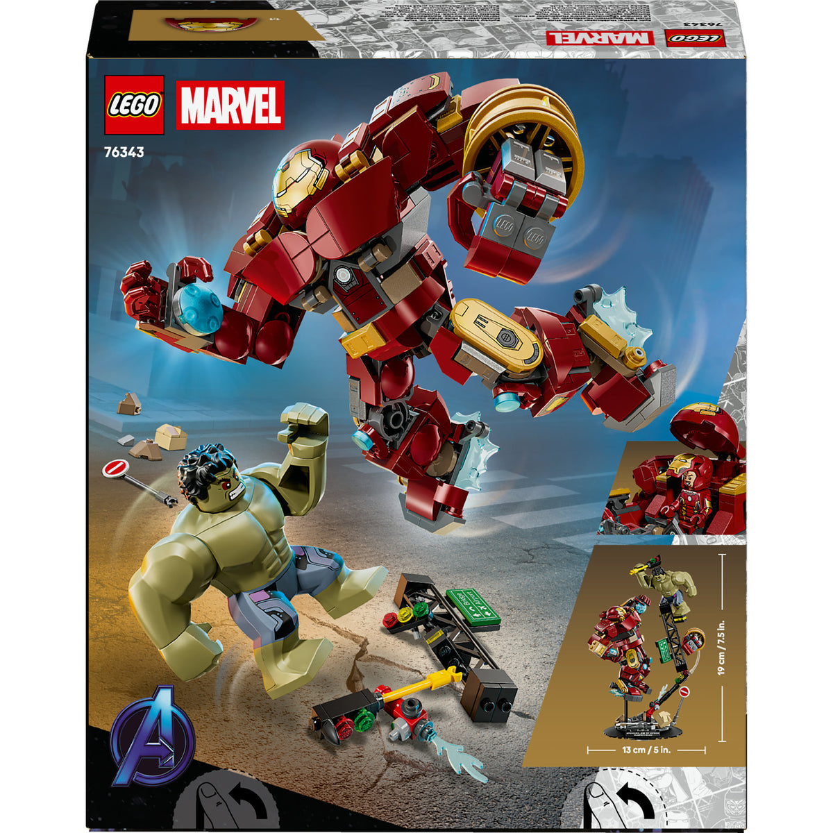 Lego Super Heroes 76343 Marvel Ultimate Battle: Hulkbuster kontra Hulk