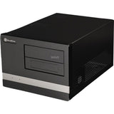 Obudowa Silverstone Sugo SG02B-F HTPC (czarna | 2x USB-A)