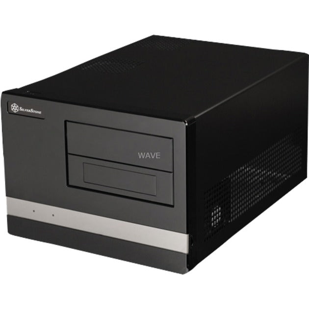 Obudowa Silverstone Sugo SG02B-F HTPC (czarna | 2x USB-A)