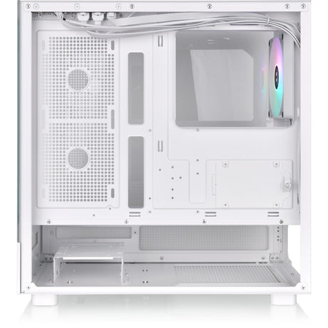 Thermaltake view 270 tg argb - obudowa midi tower śnieżna (biała | 2x USB-A | 1x USB-C | RGB | szkło hartowane)