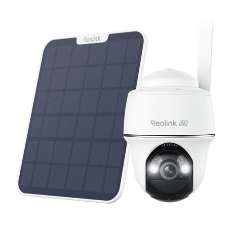 Kamera bezpieczeństwa Reolink G440 + panel słoneczny 2 (biała, 4k, 8mp, 4G LTE, w tym panel słoneczny 2 + karta micro SD 64 GB)