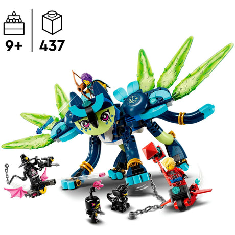 Lego dreamzzz - zabawka konstrukcyjna Zoey i Zian, kocia sowa (71476)