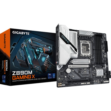 Płyta główna Gigabyte Z890m Gaming x Socket 1851 (raid, 2,5 GB-lan, dźwięk, µatx)