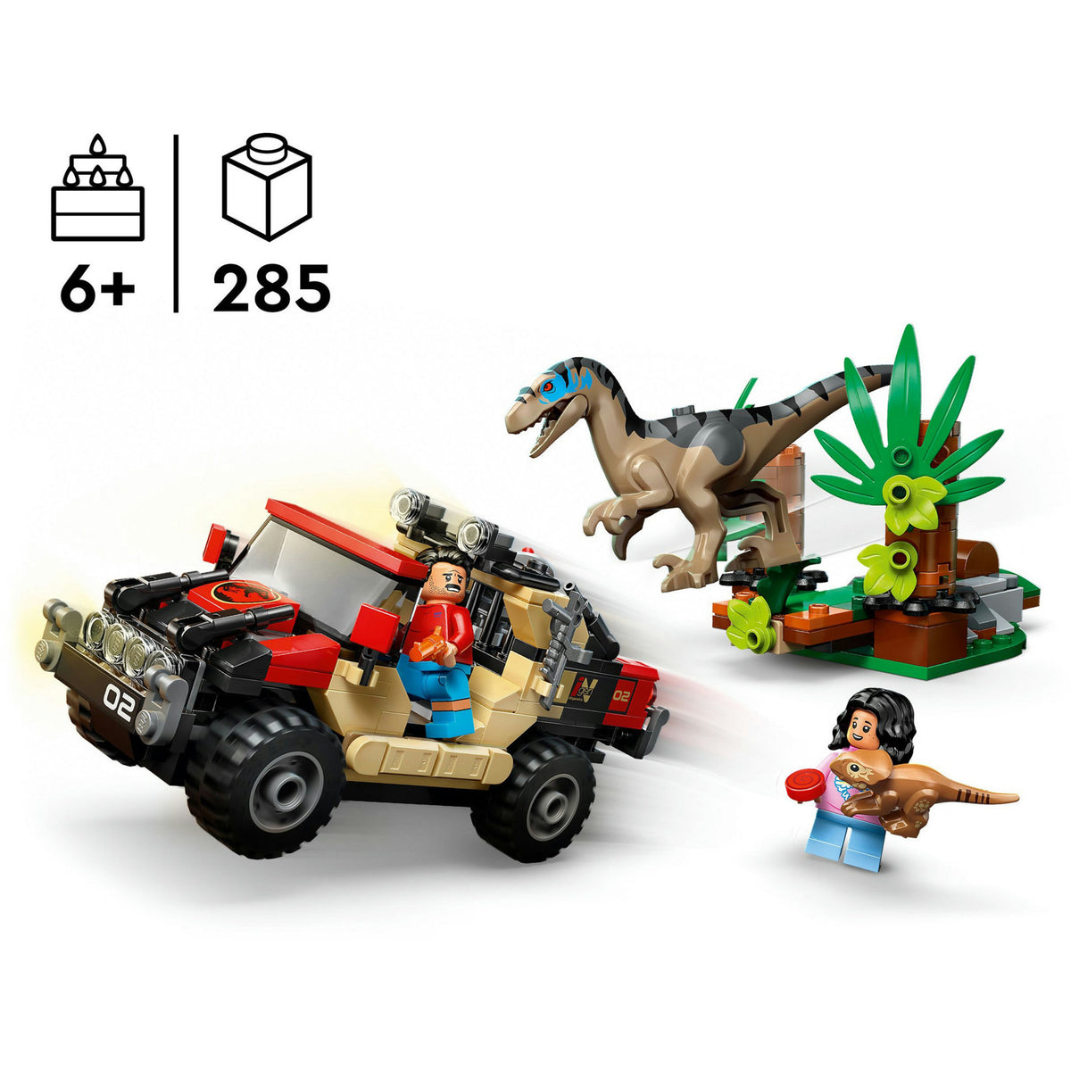 Lego Jurassic World 76972 Ucieczka poza trasą