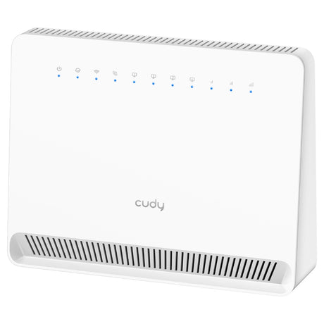 Cudy ac1200 wi-fi 4g lte-cat6 gigabitowy router lt700v mesh router (biały, mesh, aplikacja, gniazdo nano sim)