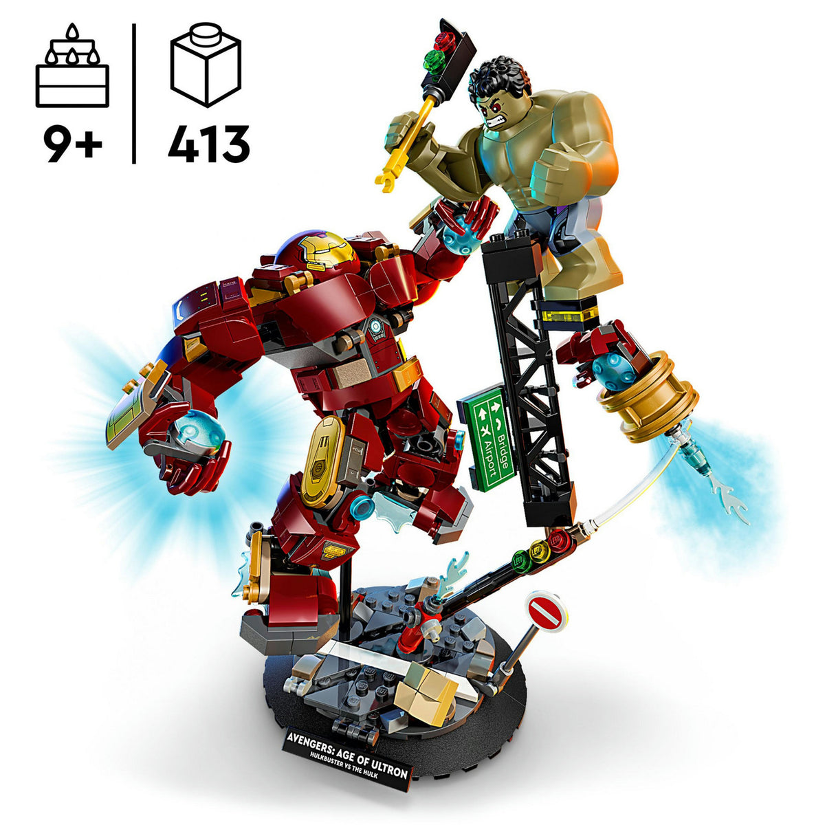 Lego Super Heroes 76343 Marvel Ultimate Battle: Hulkbuster kontra Hulk