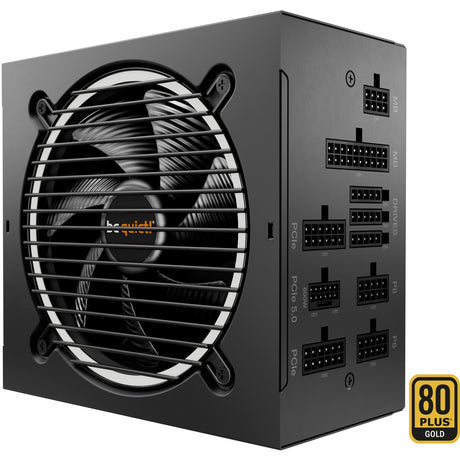 Bądź cicho! Modułowy zasilacz Pure Power 12m o mocy 1200 W (czarny, 1x 12v-2x6, 4x pcie)
