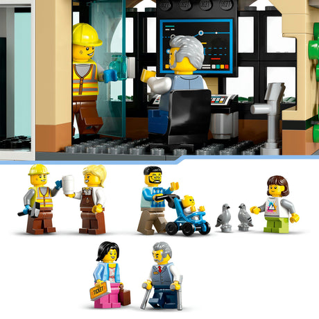 Lego ® City Central Station, zestaw konstrukcyjny - 60469