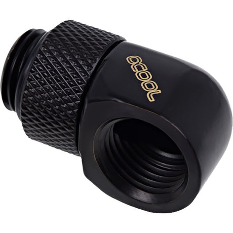 Złącze Alphacool eiszapfen l obrotowe połączenie g1 4 ag do g1 4 ig (czarne)