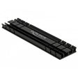 Delock Radiator płaski 100 mm dla modułu m.2 (czarny)