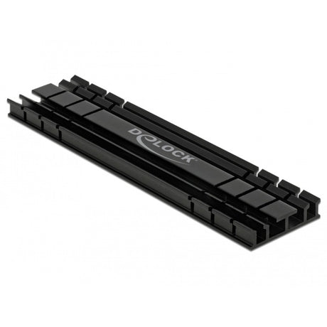 Delock Radiator płaski 100 mm dla modułu m.2 (czarny)