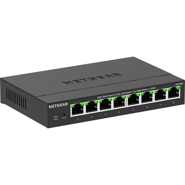 8-portowy przełącznik Multi-Gigbit Ethernet Plus Netgear 2,5G (MS