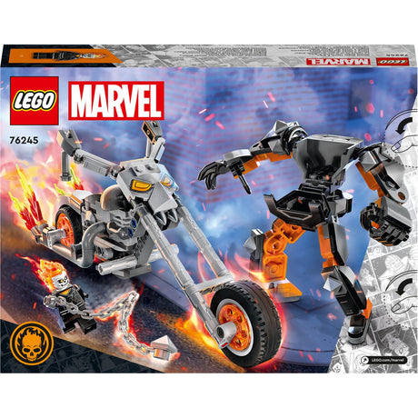 Lego Marvel — zabawka konstrukcyjna-mech-motocykl Ghost Rider (76245)