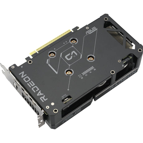 Karta graficzna Asus dual Radeon RX 9060 xt 16 GB (czarna, 2x Display Port, 1x HDMI)