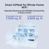 Asus zenwifi bn12 router (wit, 3 stuks)