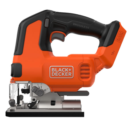 Wyrzynarka Black+decker blcjs78n-xj 18 V (czarno-pomarańczowa, akumulator i ładowarka nie wchodzą w skład zestawu)