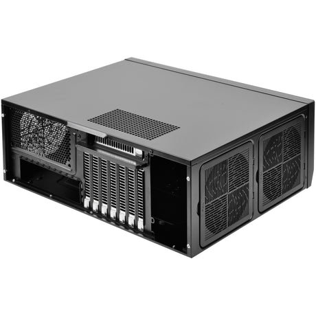 Obudowa Silverstone SST-GD09B-C HTPC (czarna | 1x USB-A | 1x USB-C)